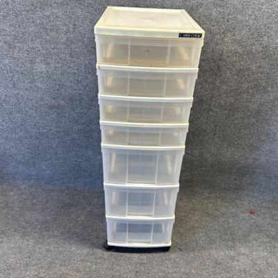 7 Drawer Plastic Storage Organizer