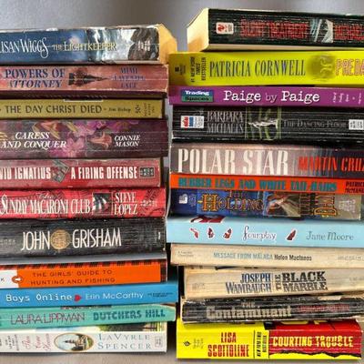 Assorted Books- Michael Palmer, Susan Wiggs and more