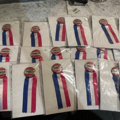 Yankees League Champion Ribbon Pins