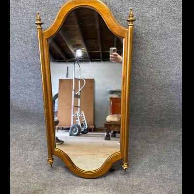 Vintage Arched Top and Base Mirror