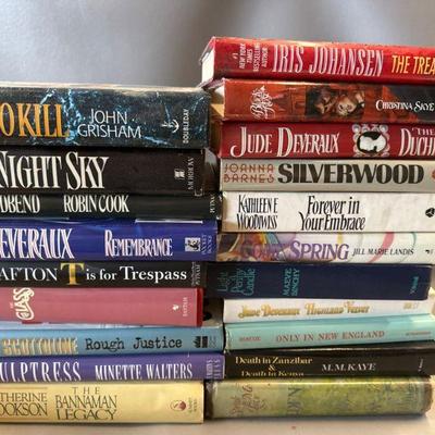 Hard Cover Books- Jude Deveraux, Christina Syke