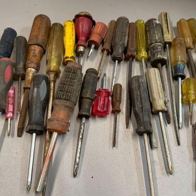 Assorted Sizes of Screwdrivers 