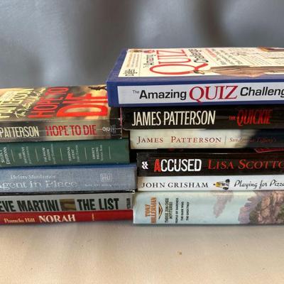 Assorted Books - James Patterson John Grisham 
