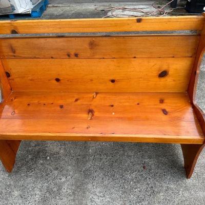 Pine Bench