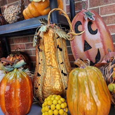 Tons and tons of fall decor