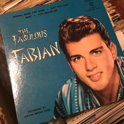 More than 100 highly collectible LPs and 45s