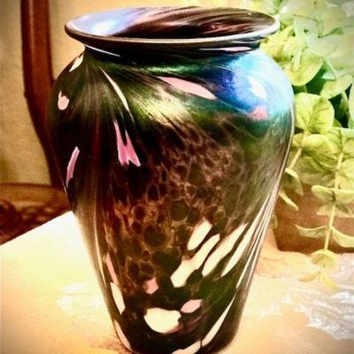Midsummer art glass Dillion Clarke from Cambridge, England