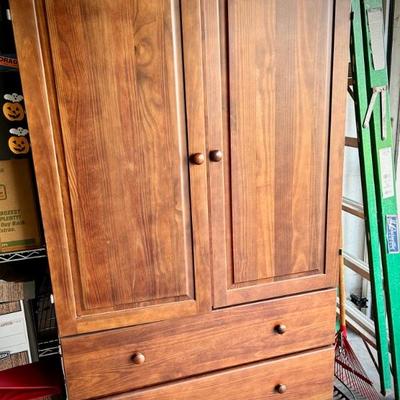 Wood armoire
