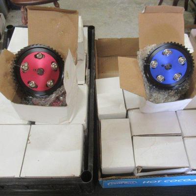 DNA MOTORING CAM GEARS AS PICTURED THEY MAKE NICE PAPER WEIGHTS, OR AN ARTS AND CRAFTS PROJECT