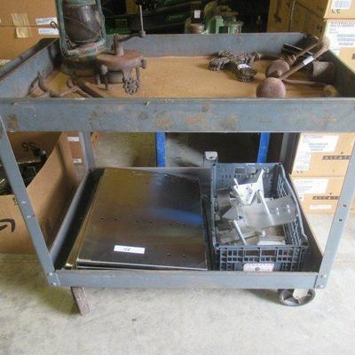 INDUSTRIAL CART WITHOUT CONTENTS