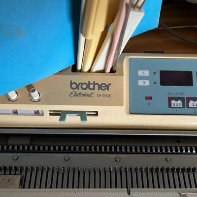 Brother knitting machine