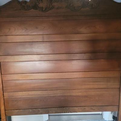Queen size headboard, very good condition, vintage or older