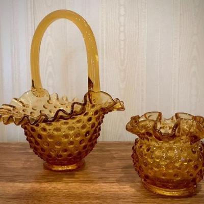 Fenton Hobnail Glass