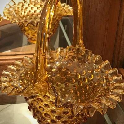 Fenton Hobnail Glass
