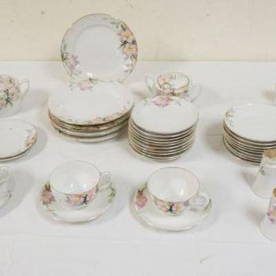 1265	NIPPON & UNMARKED AZALEA CHINA, 69 PIECES
