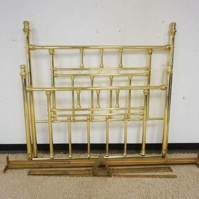 1202	BRASS QUEEN SIZE BED
