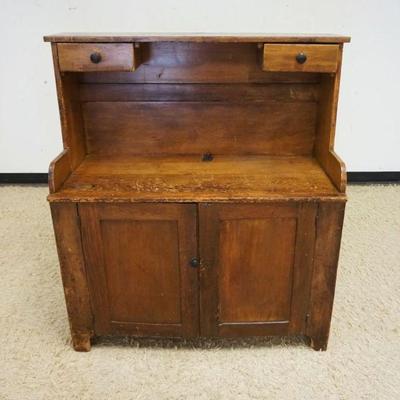 1200	PINE COUNTRY 2 DRAWERS & 2 DOORS CABINET, APPROXIMATELY 44 IN X 19 IN X 49 IN H

