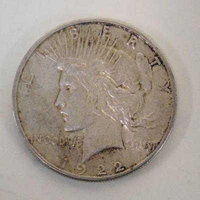 1284	1922 LIBERTY HEAD SILVER DOLLAR S
