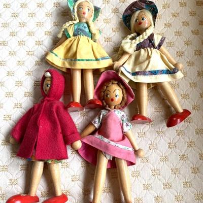 Wooden Polish dolls