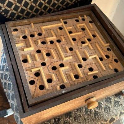 Vintage Maze game
