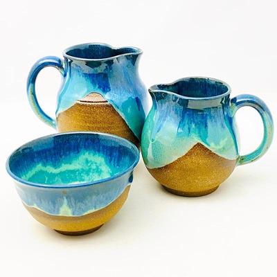  Studio Art Pottery by Local Colorado Artist Lori Hannan