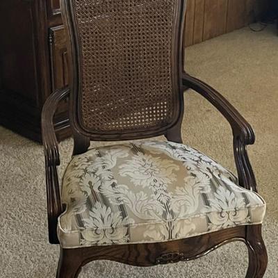 2 arm chair dining chairs 
Go with the dining table and the other 4 chairs. 