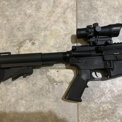 +++ THIS ITEM ONLY AVAILABLE NOW FOR PRE-SALE - Bushmaster XM15-E2S w/ Barska Scope 4x30mm IR AR-15 / M-16 Electro Sight Rifle AC12454...