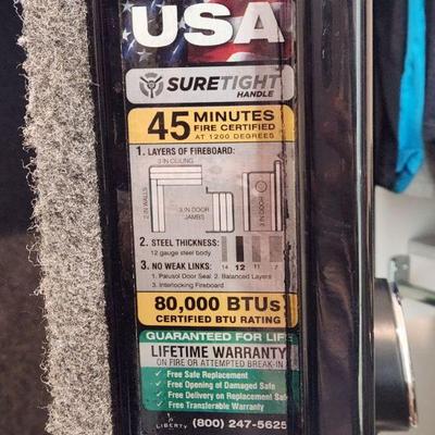 THIS ITEM ONLY AVAILABLE NOW FOR PRE-SALE - Liberty Colonial / Cabelas Classic D-23 Gun Safe - black, have combo, moving not included ($775)