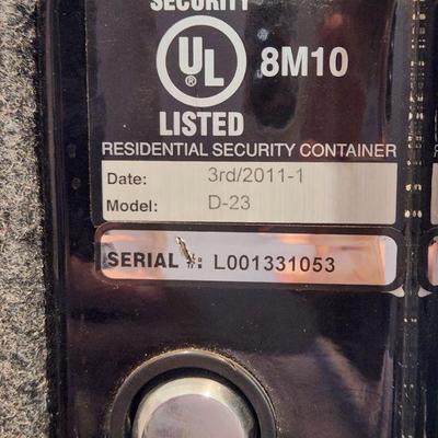 THIS ITEM ONLY AVAILABLE NOW FOR PRE-SALE - Liberty Colonial / Cabelas Classic D-23 Gun Safe - black, have combo, moving not included ($775)