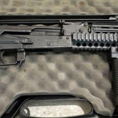 THIS ITEM ONLY AVAILABLE NOW FOR PRE-SALE -ï»¿ WASR-10 Romanian AK-47 w/ Synthetic Stock, Guntec Rail System, Sliding Butt Stock, One...