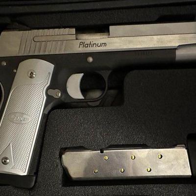 THIS ITEM ONLY AVAILABLE NOW FOR PRE-SALE - Sigg Sawyer Platinum Elite 45 ACP ($999)