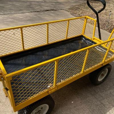 Yellow Utility Wagon