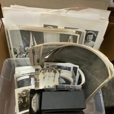Assortment of Antique and Vintage Black & White photos