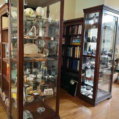 Showcases, Bookcases and more