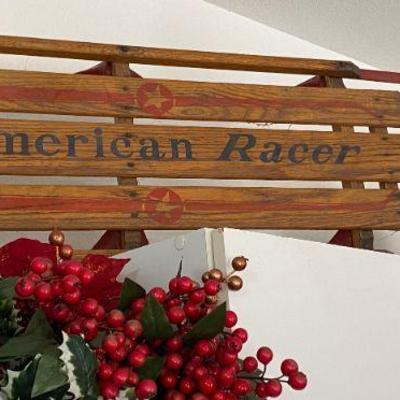 Antique American Racer Sled