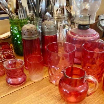 Cranberry Glasses