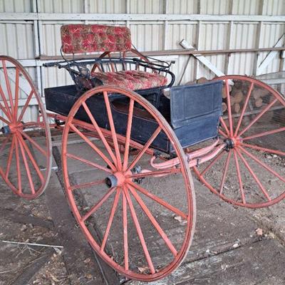 Antique buggy used in many western movies and tv shows