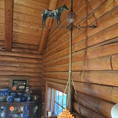 Antique lighting rod