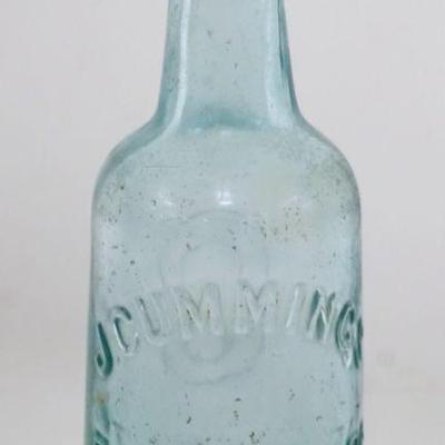 1083	ANTIQUE BEER BOTTLE J CUMMINGS, EASTON PA, APPROXIMATELY 7 IN HIGH
