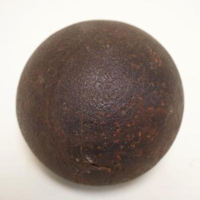 1003	ANTIQUE CANNON BALL, APPROXIMATELY 4 IN
