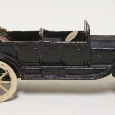1191	ANTIQUE CAST IRON TOY CAR, APPROXIMATELY 10 IN LONG X 3 1/4 IN HIGH
