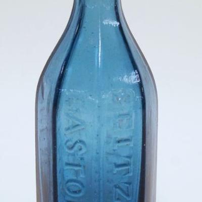 1070	ANTIQUE MINERAL WATER BOTTLE SEITZ & BRO, EASTON PA, APPROXIMATELY 7 1/2 IN HIGH
