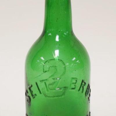 1021	ANTIQUE BEER BOTTLE SEITZ BROS, EASTON PA, APPROXIMATELY 7 IN HIGH
