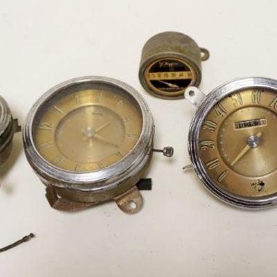 1149	ANTIQUE AUTOMOBILE PACKARD CLOCK-SPEEDOMETER & ROLLFAST
