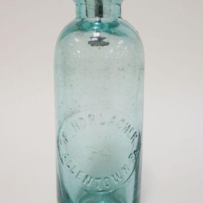 1020	ANTIQUE BOTTLE F HORLACHER, ALLENTOWN PA, APPROXIMATELY 7 IN HIGH
