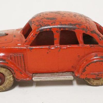 1179	ANTIQUE CAST IRON TOY HUBLEY CAR, APPROXIMATELY 6 IN X 2 IN HIGH
