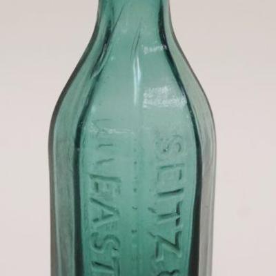 1080	ANTIQUE MINERAL WATER BOTTLE, SEITZ & BRO, EASTON PA, APPROXIMATELY 7 1/2 IN HIGH
