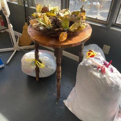 Bags of clothes for donation