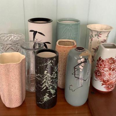 WHT012 Various Vases