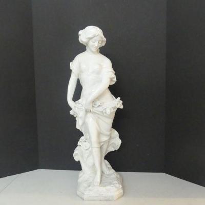 Figure Woman with Flowers Statue - 25
